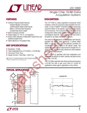 LTC1090ACN datasheet  